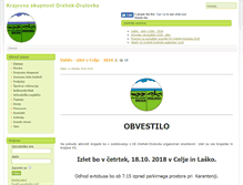 Tablet Screenshot of orehek-drulovka.si